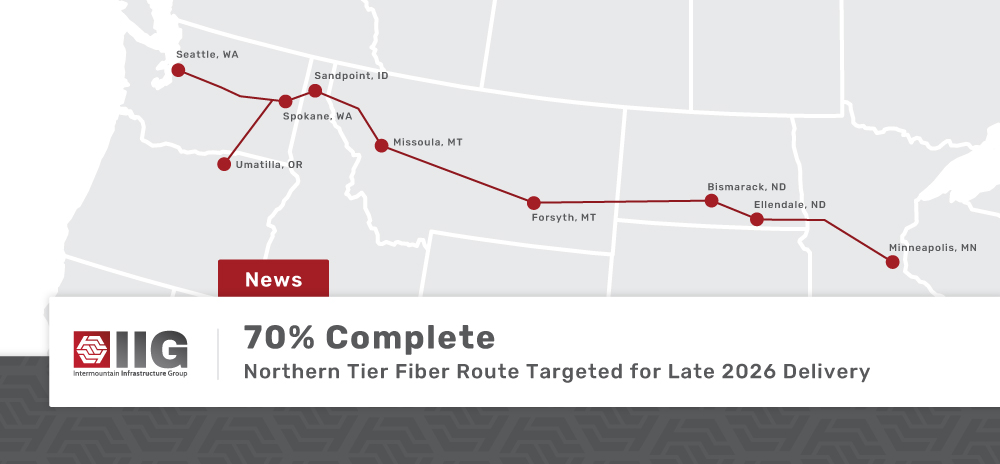 Northern Tier is 70% Complete with map of route